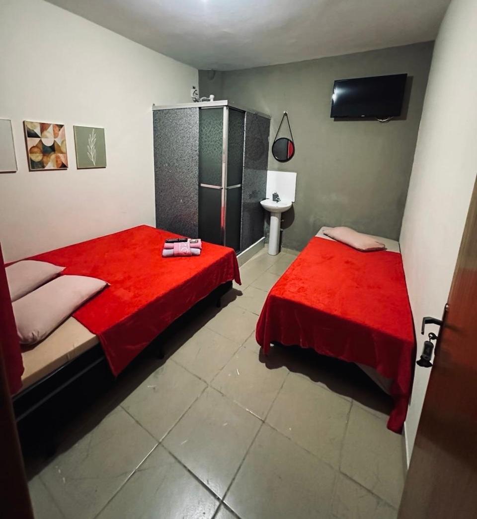 Pousada Casa Da Fe Hotel Aparecida  Bagian luar foto